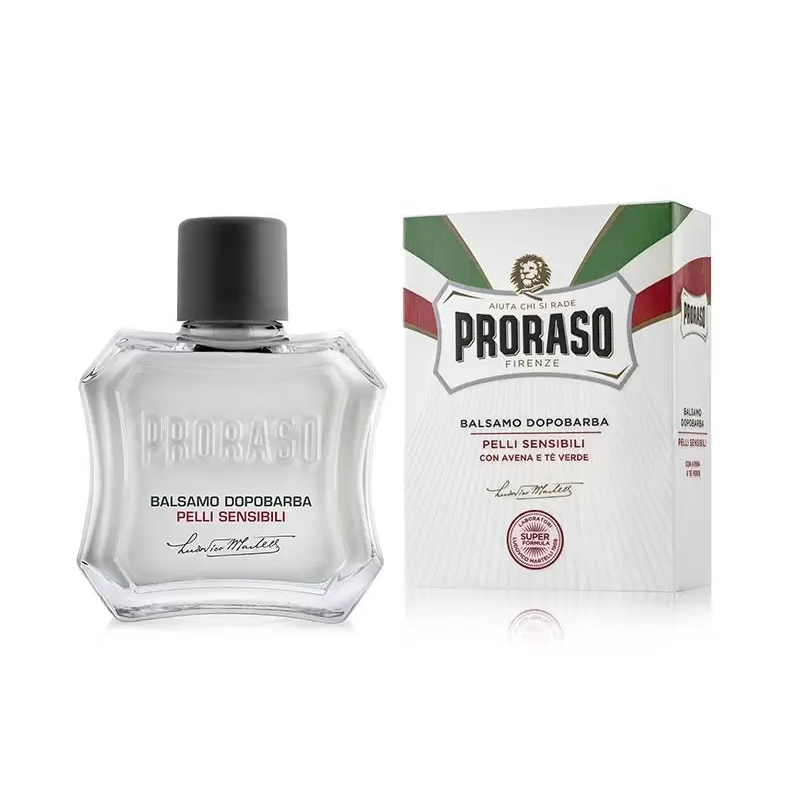 PRORASO AFTER SHAVE BALM GREEN TEA AND OATMEAL БАЛЬЗАМ ПОСЛЕ БРИТЬЯ 